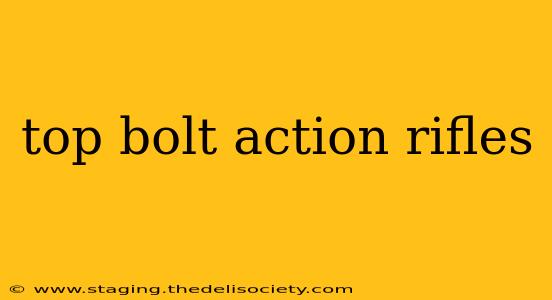 top bolt action rifles