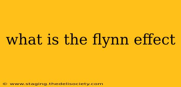 what is the flynn effect