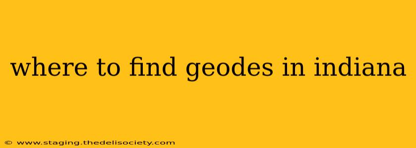 where to find geodes in indiana